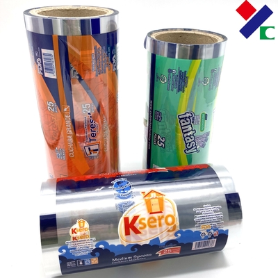 Film de emballage automatique en plastique de sauce tomate d'écrou d'enveloppe d'aluminium d'impression fait sur commande